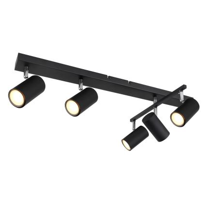 Globo - Bodové svítidlo 5xGU10/35W/230V černá