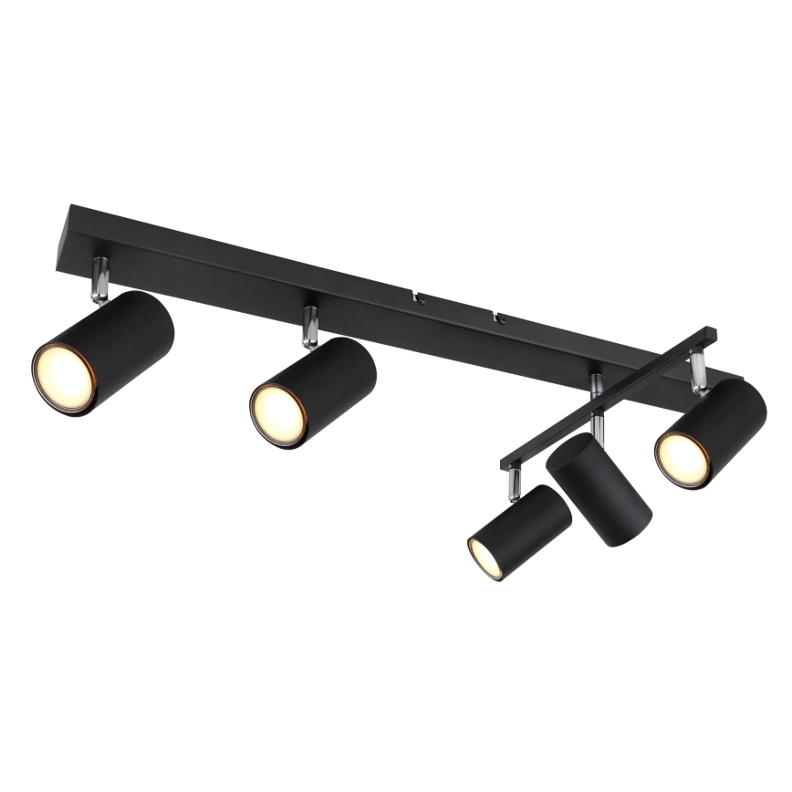 Globo - Bodové svítidlo 5xGU10/35W/230V černá