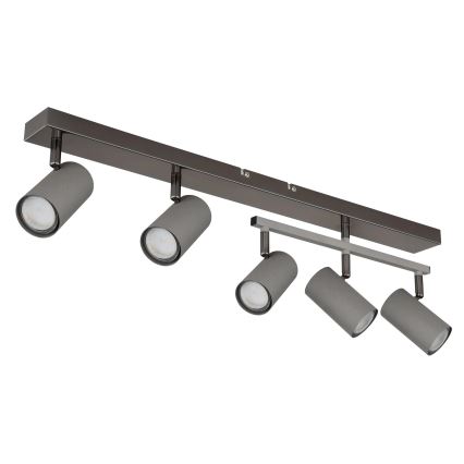 Globo - Bodové svítidlo 5xGU10/35W/230V šedá