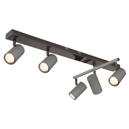 Globo - Bodové svítidlo 5xGU10/35W/230V šedá
