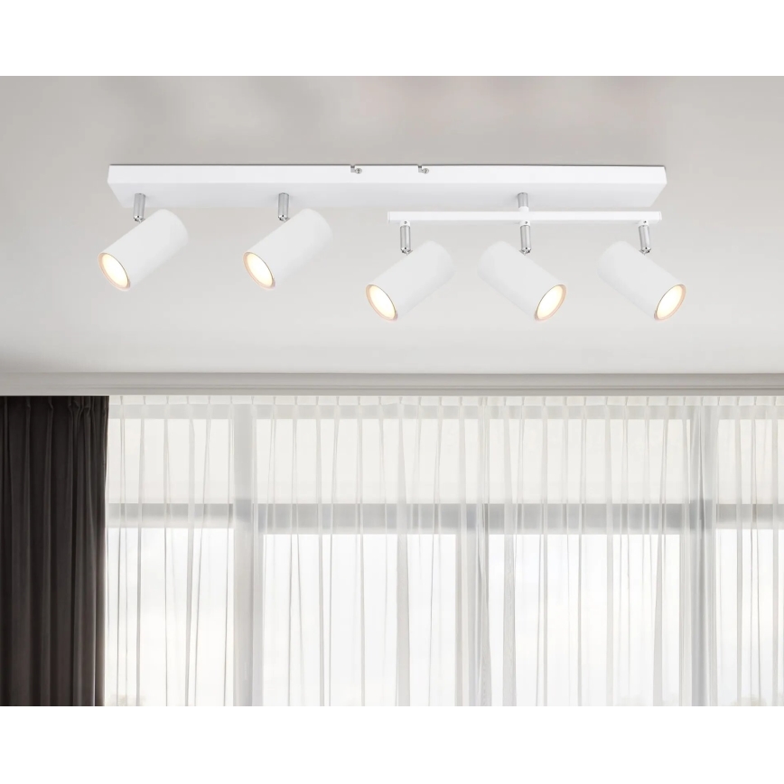 Globo - Bodové svítidlo 5xGU10/35W/230V bílá