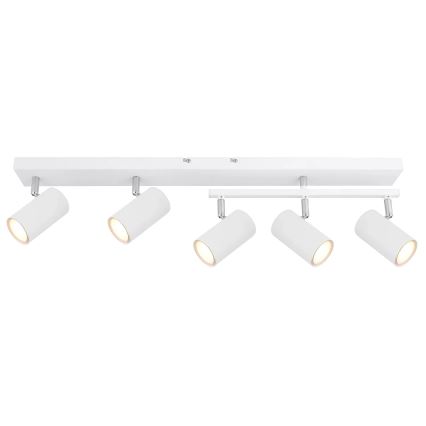 Globo - Bodové svítidlo 5xGU10/35W/230V bílá