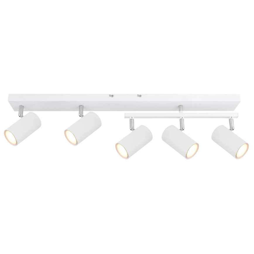 Globo - Bodové svítidlo 5xGU10/35W/230V bílá