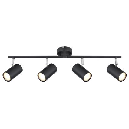 Globo - Bodové svítidlo 4xGU10/25W/230V černá