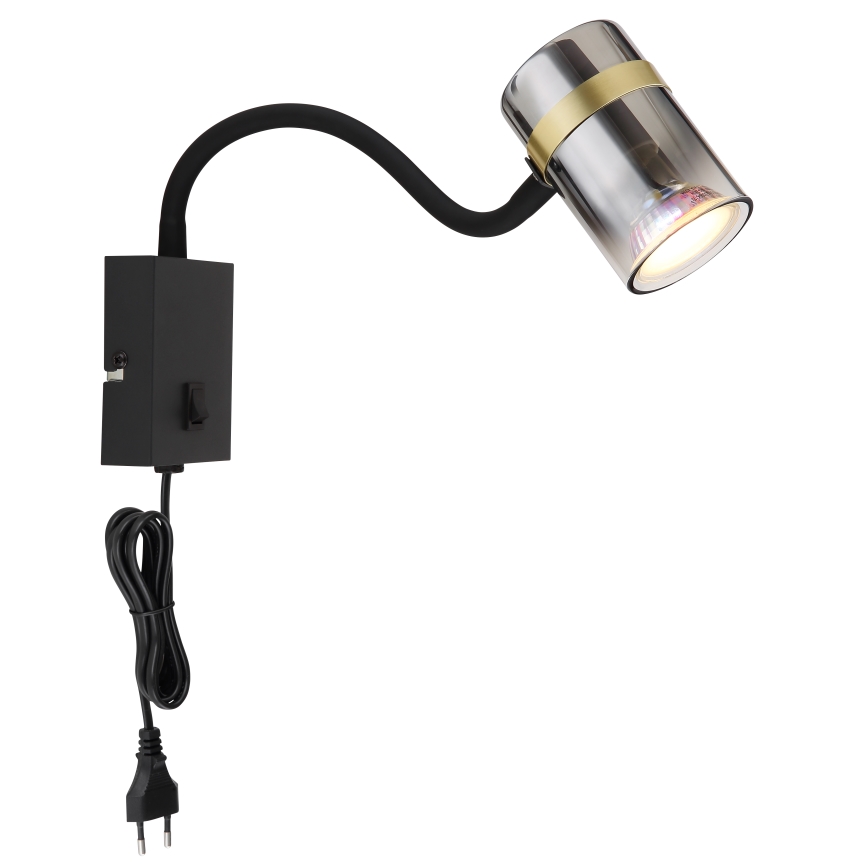 Globo - Flexibilní Flexibilní lampička 1xGU10/8W/230V