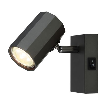 Globo - Nástěnné bodové svítidlo 1xGU10/25W/230V černá