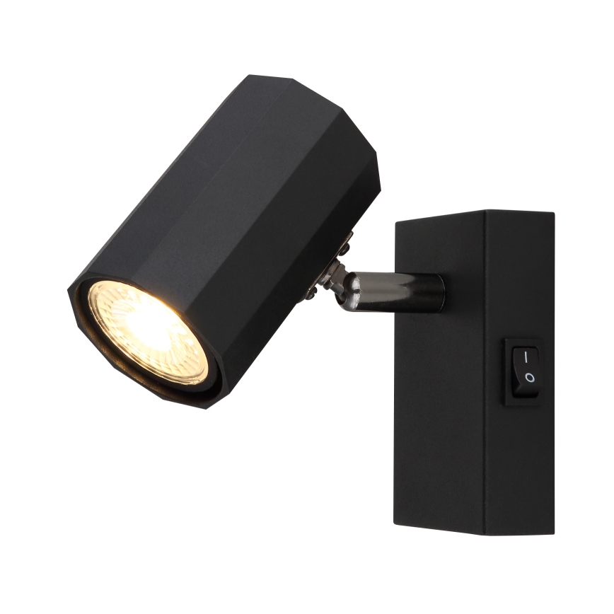 Globo - Nástěnné bodové svítidlo 1xGU10/25W/230V černá