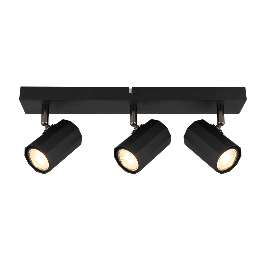 Globo - Bodové svítidlo 3xGU10/25W/230V černá