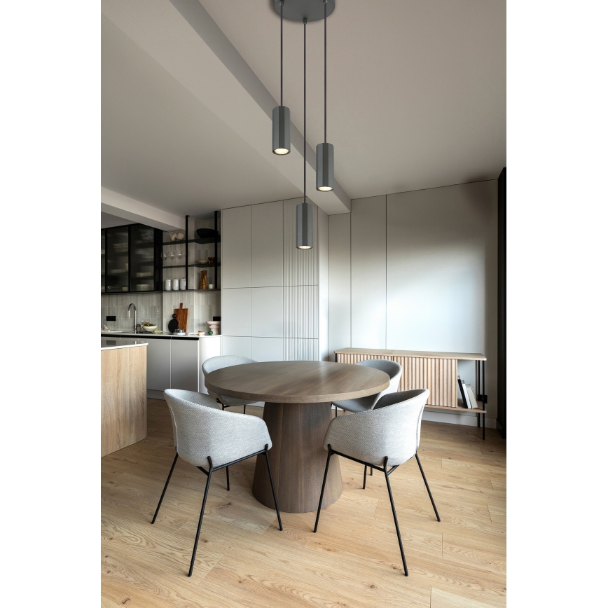 Globo - Lustr na lanku 3xGU10/25W/230V černá