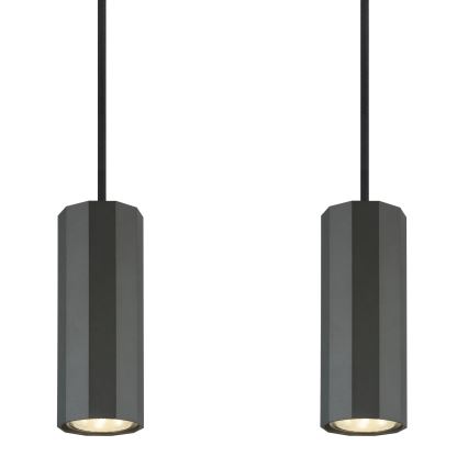 Globo - Lustr na lanku 4xGU10/25W/230V černá