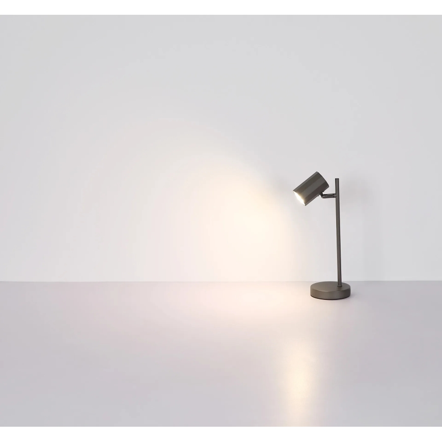 Globo - Stolní lampa 1xGU10/5W/230V hnědá