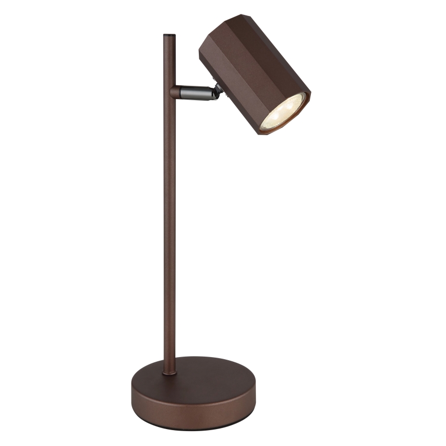 Globo - Stolní lampa 1xGU10/5W/230V hnědá