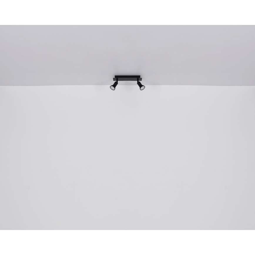 Globo - Bodové svítidlo 2xGU10/35W/230V černá
