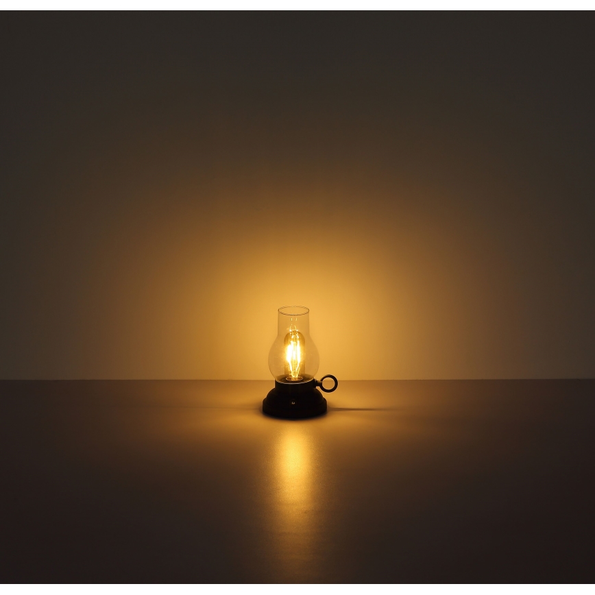 Globo - LED Stmívatelná nabíjecí dotyková stolní lampa LED/1W/3,7V 1200 mAh antracit