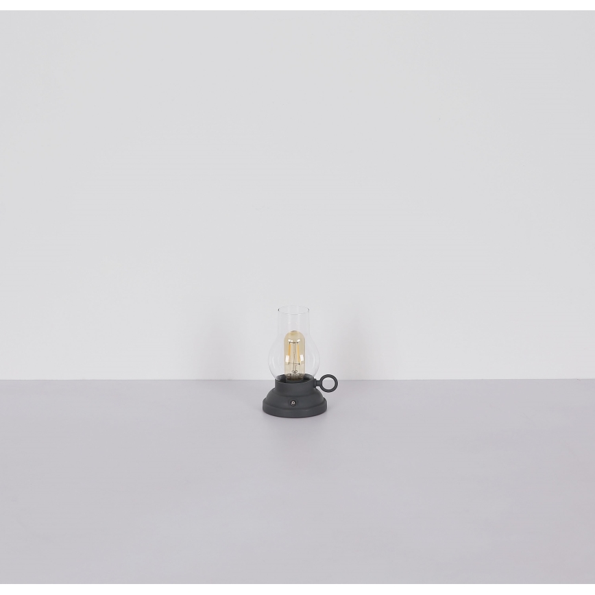 Globo - LED Stmívatelná nabíjecí dotyková stolní lampa LED/1W/3,7V 1200 mAh antracit