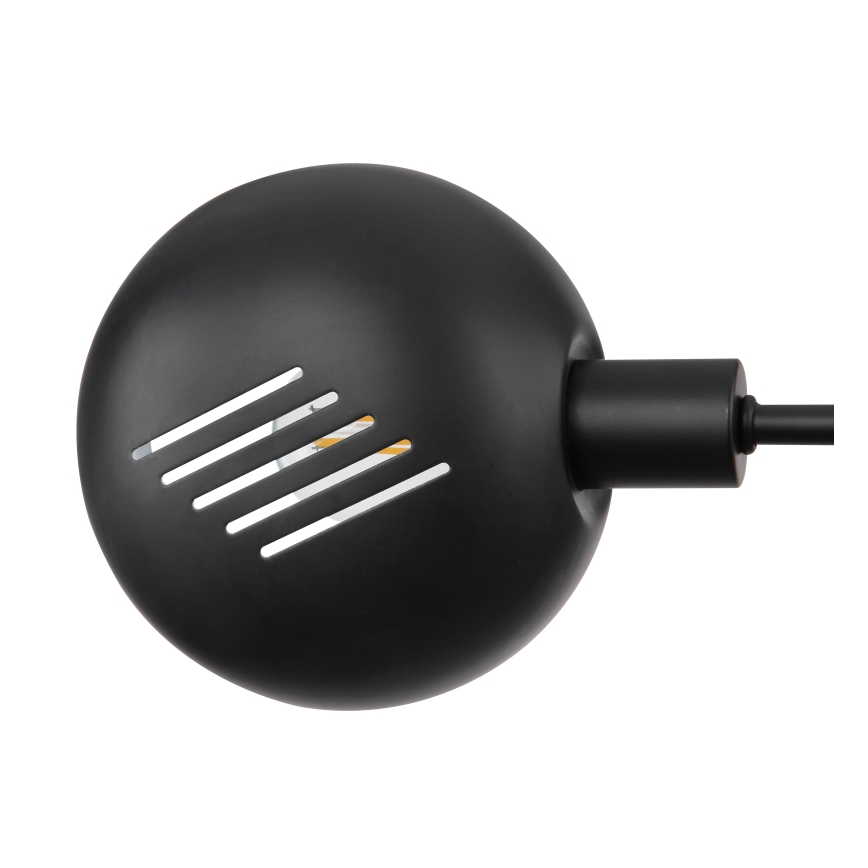 Globo - Stojací lampa 5xE14/40W/230V černá