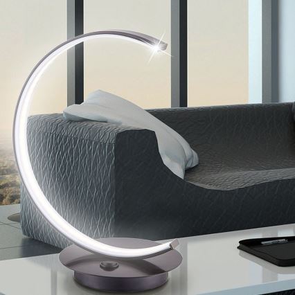 Globo 58249 - LED stolní lampa AMADEUS LED/5W/230V šedá