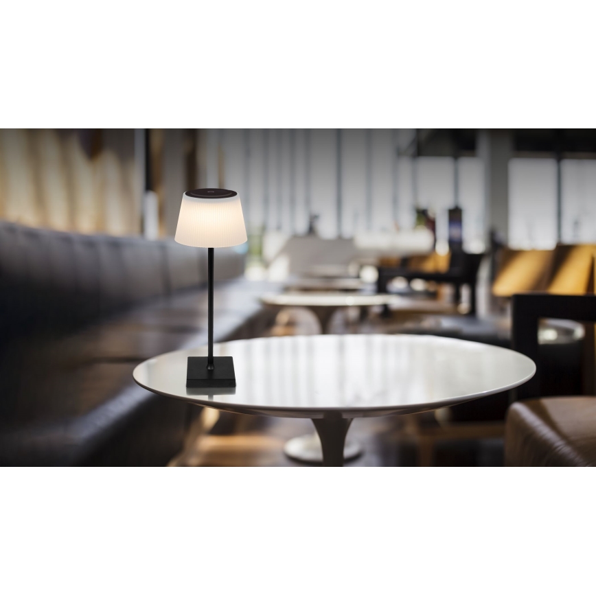 Globo - LED Venkovní stmívatelná dotyková stolní lampa LED/4W/5V 3000/4000/5000K 1800 mAh IP44