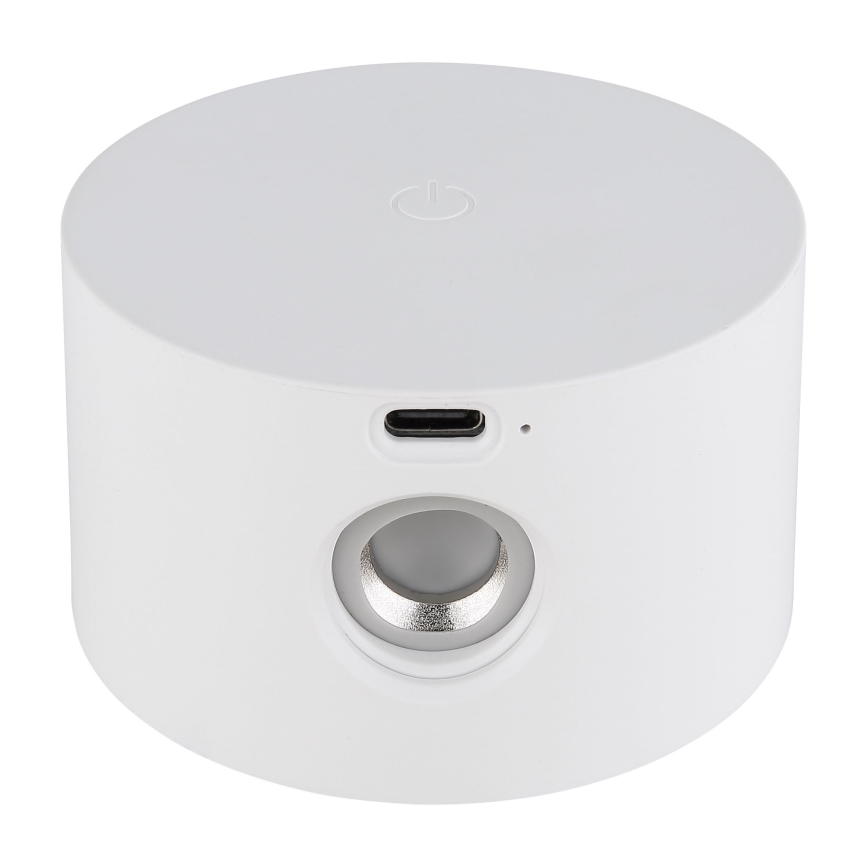 Globo - LED Stmívatelná dotyková stolní lampa 4v1 LED/4W/5V 3000/4000/5000K 1200 mAh bílá