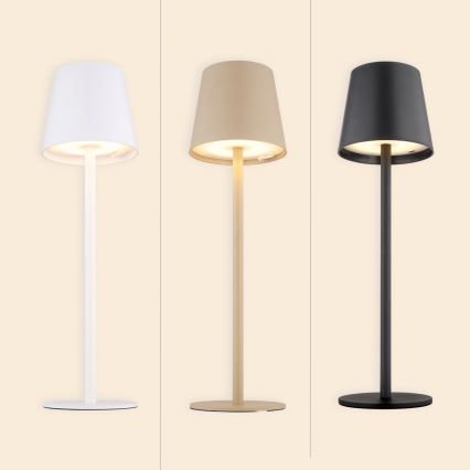 Globo - LED Stmívatelná dotyková venkovní lampa LED/3W/3,7V IP44 1800 mAh USB béžová