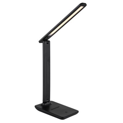 Globo - LED Dotyková stmívatelná nabíjecí stolní lampa LED/4W/5V 2700/4000/6500K 1800 mAh černá