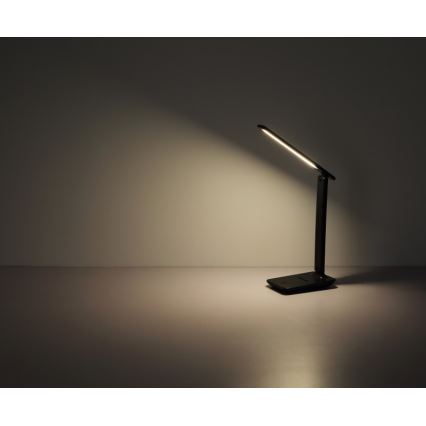 Globo - LED Dotyková stmívatelná nabíjecí stolní lampa LED/5W/5V 2700/4000/6500K 1800 mAh černá