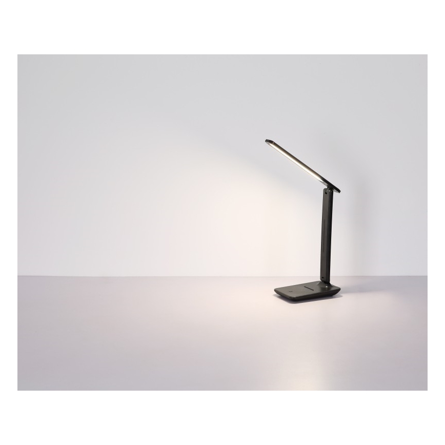 Globo - LED Dotyková stmívatelná nabíjecí stolní lampa LED/5W/5V 2700/4000/6500K 1800 mAh černá
