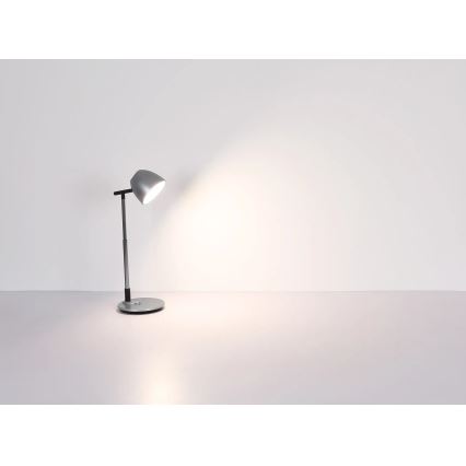 Globo - LED Stmívatelná dotyková stolní lampa LED/7,5W/230V 3000K/4000K/6500K šedá