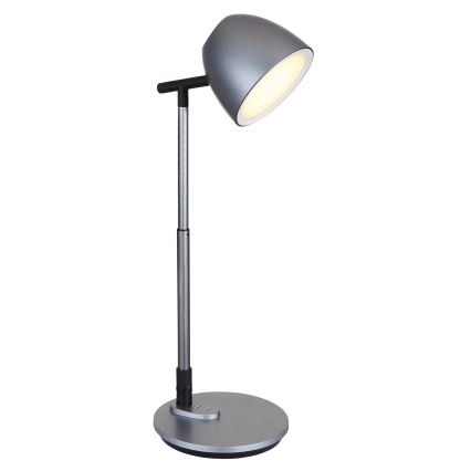 Globo - LED Stmívatelná dotyková stolní lampa LED/7,5W/230V 3000K/4000K/6500K šedá