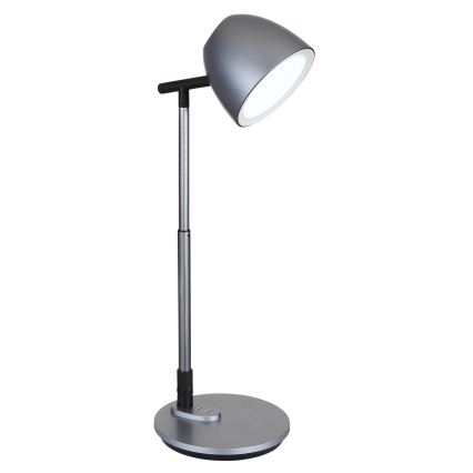 Globo - LED Stmívatelná dotyková stolní lampa LED/7,5W/230V 3000K/4000K/6500K šedá