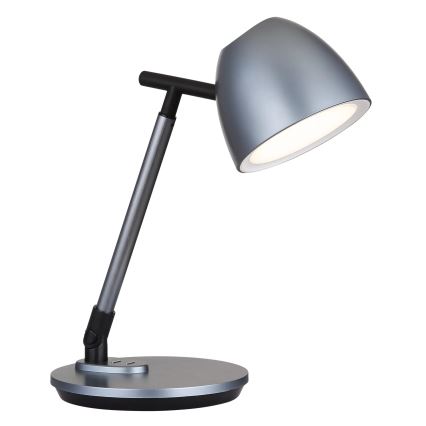 Globo - LED Stmívatelná dotyková stolní lampa LED/7,5W/230V 3000K/4000K/6500K šedá