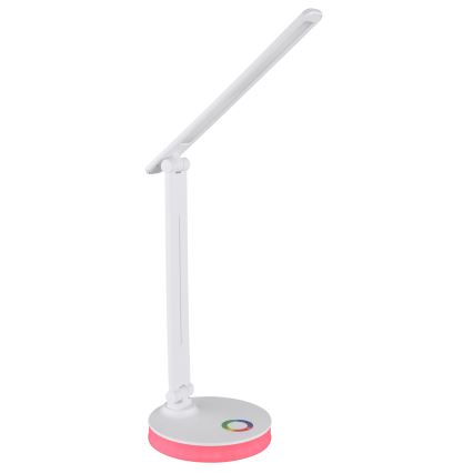 Globo - LED RGBW Stmívatelná dotyková stolní lampa LED/5W/230V + LED/2W 2700K/4000K/6500K bílá