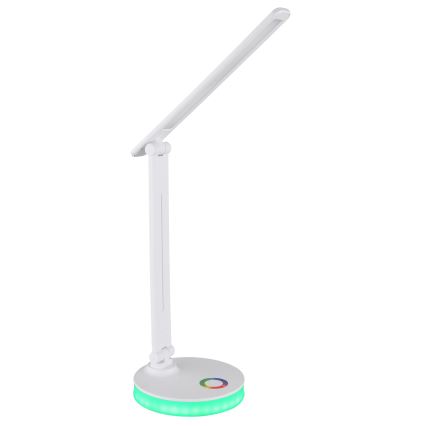 Globo - LED RGBW Stmívatelná dotyková stolní lampa LED/5W/230V + LED/2W 2700K/4000K/6500K bílá