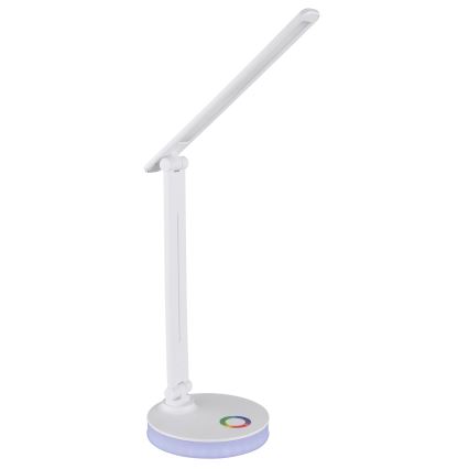 Globo - LED RGBW Stmívatelná dotyková stolní lampa LED/5W/230V + LED/2W 2700K/4000K/6500K bílá