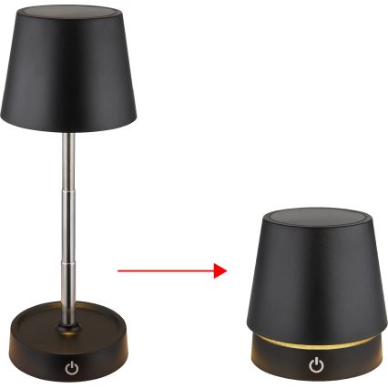 Globo - LED Stmívatelná dotyková nabíjecí stolní lampa LED/1,2W/5V 1200 mAh