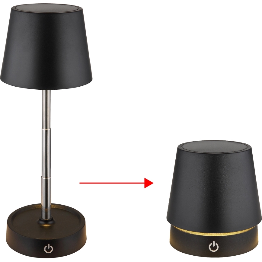 Globo - LED Stmívatelná dotyková nabíjecí stolní lampa LED/1,2W/5V 1200 mAh