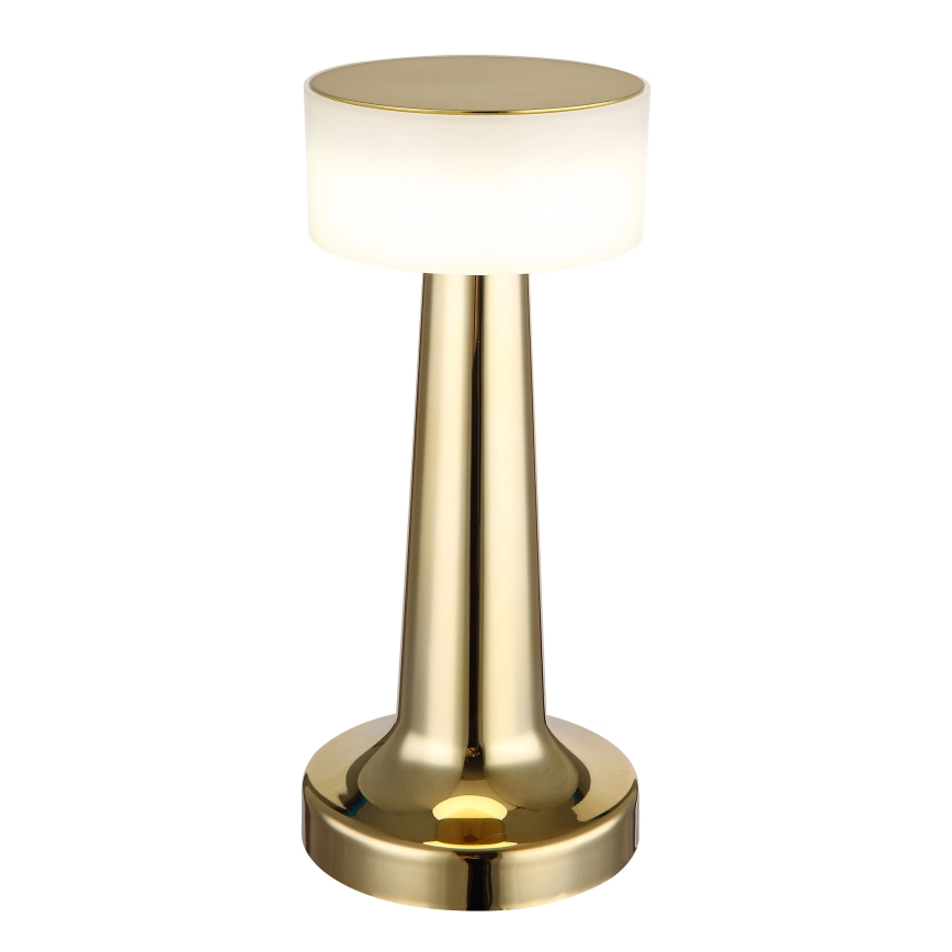 Globo - LED Stmívatelná dotyková stolní lampa LED/1W/3,7V 2700K/4000K/6500K 800 mAh USB zlatá