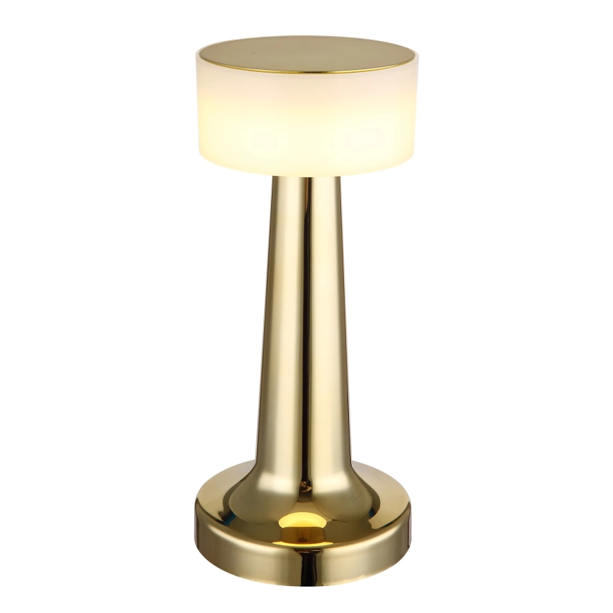 Globo - LED Stmívatelná dotyková stolní lampa LED/1W/3,7V 2700K/4000K/6500K 800 mAh USB zlatá