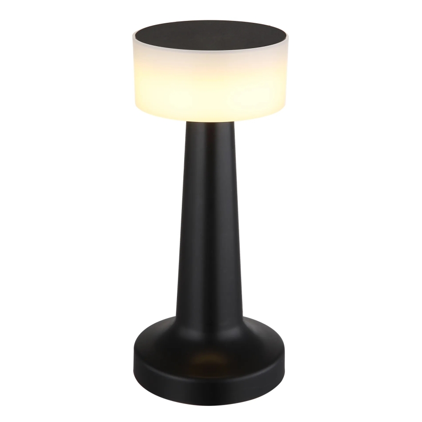 Globo - LED Stmívatelná dotyková stolní lampa LED/1W/3,7V 2700K/4000K/6500K 800 mAh USB černá