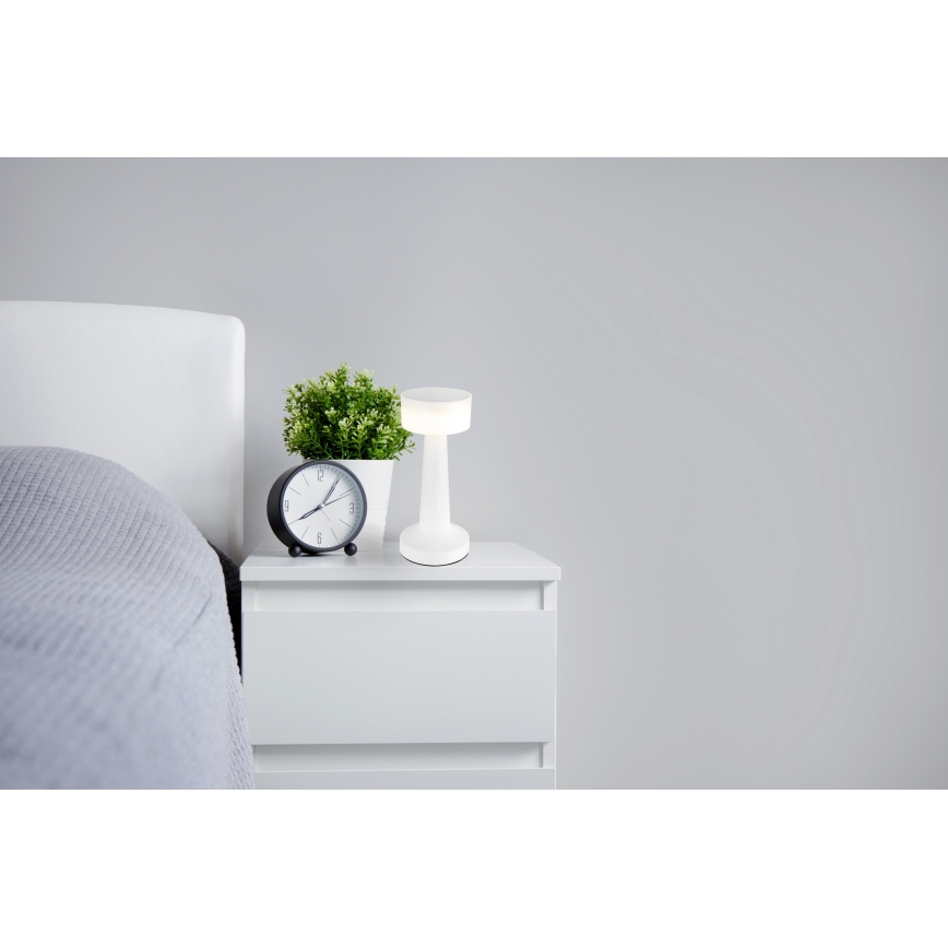 Globo - LED Stmívatelná dotyková stolní lampa LED/1W/3,7V 2700K/4000K/6500K 800 mAh USB bílá