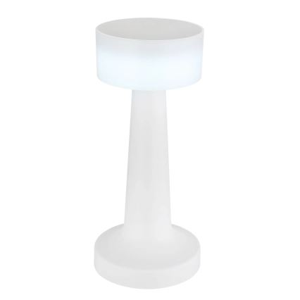 Globo - LED Stmívatelná dotyková stolní lampa LED/1W/3,7V 2700K/4000K/6500K 800 mAh USB bílá