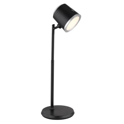 Globo - LED Stmívatelná dotyková stolní lampa 4v1 LED/6W/3,7V 3000K/4000K/6500K 1500 mAh USB černá