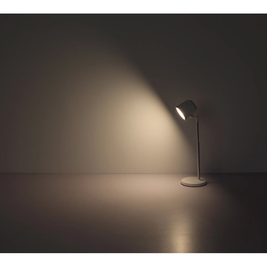 Globo - LED Stmívatelná dotyková stolní lampa 4v1 LED/6W/3,7V 3000K/4000K/6500K 1500 mAh USB bílá