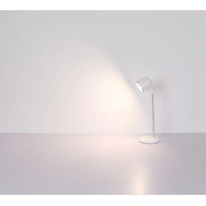 Globo - LED Stmívatelná dotyková stolní lampa 4v1 LED/6W/3,7V 3000K/4000K/6500K 1500 mAh USB bílá
