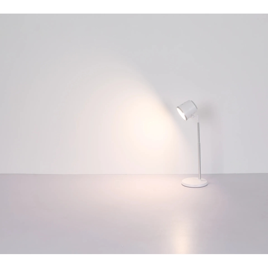 Globo - LED Stmívatelná dotyková stolní lampa 4v1 LED/6W/3,7V 3000K/4000K/6500K 1500 mAh USB bílá