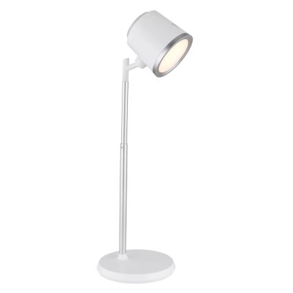 Globo - LED Stmívatelná dotyková stolní lampa 4v1 LED/6W/3,7V 3000K/4000K/6500K 1500 mAh USB bílá