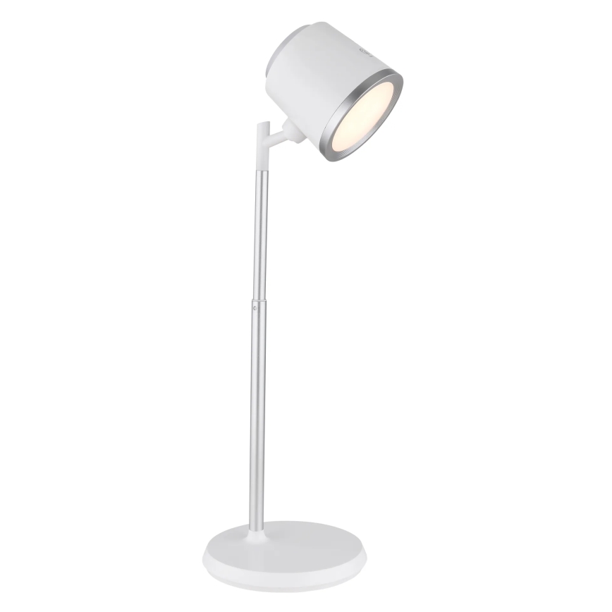 Globo - LED Stmívatelná dotyková stolní lampa 4v1 LED/6W/3,7V 3000K/4000K/6500K 1500 mAh USB bílá