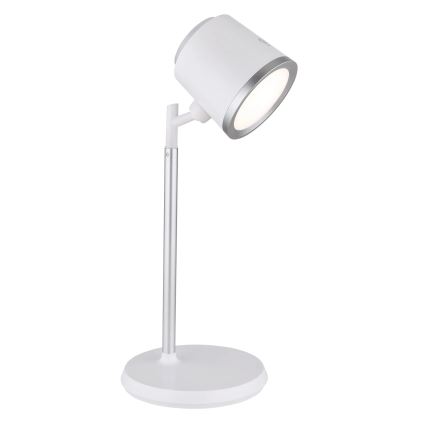 Globo - LED Stmívatelná dotyková stolní lampa 4v1 LED/6W/3,7V 3000K/4000K/6500K 1500 mAh USB bílá