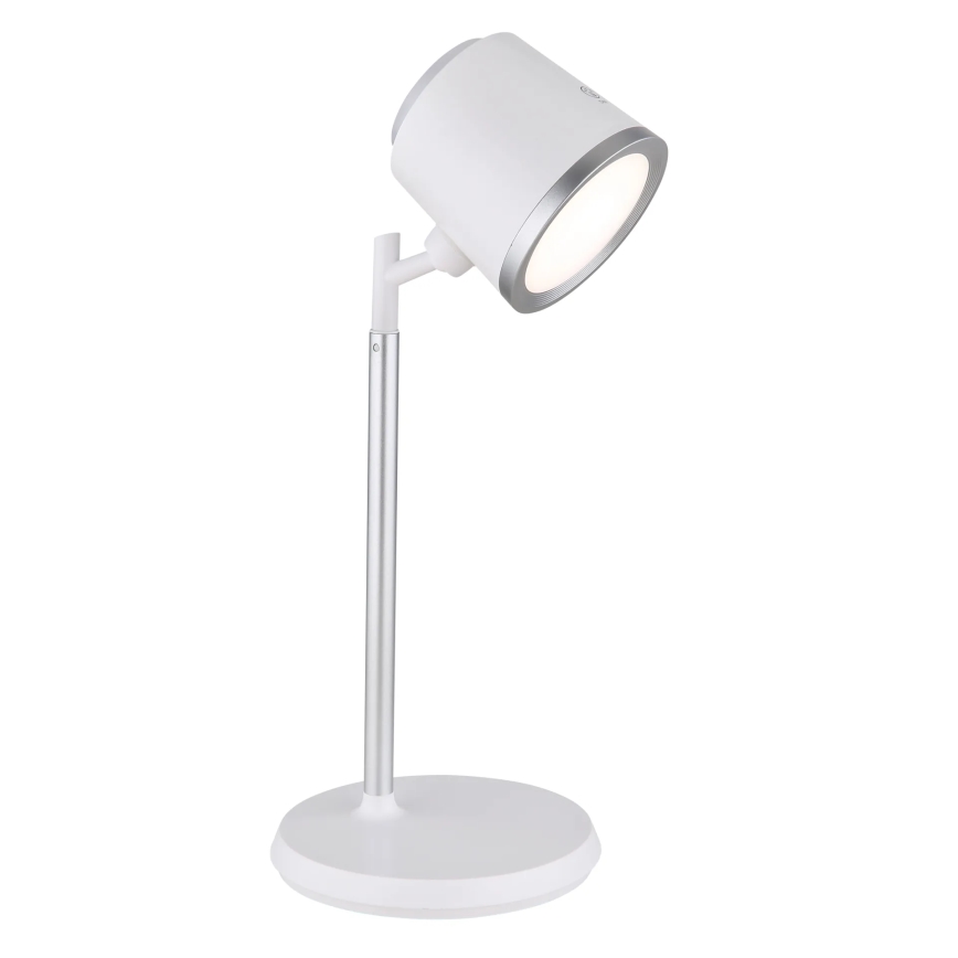 Globo - LED Stmívatelná dotyková stolní lampa 4v1 LED/6W/3,7V 3000K/4000K/6500K 1500 mAh USB bílá