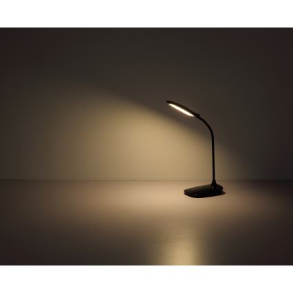 Globo - LED Stmívatelná dotyková stolní lampa LED/9W/230V 3000K/4000K/6500K CRI 90 černá